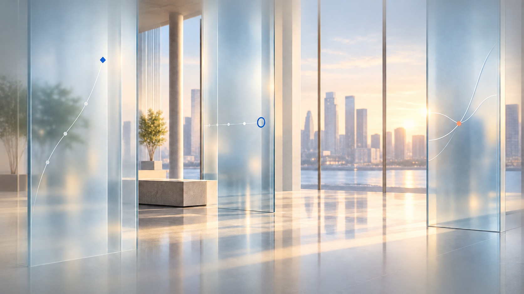 City skyline representing flexible specialist support